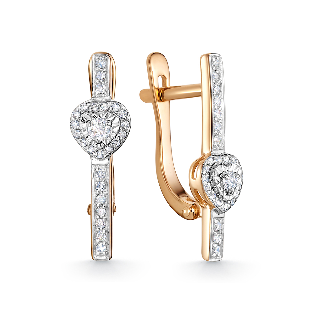 Серьги из золота 585 пробы