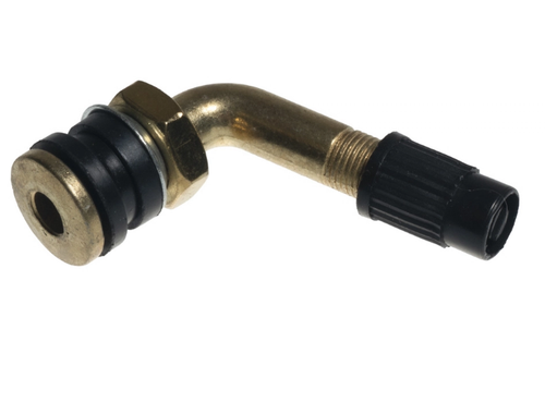 Вентиль бескамерный с загибом