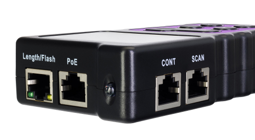 Многофункциональный кабельный тестер Ermenrich NetGeeks NP40, фиолетовый