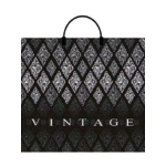 Пакет ПЭ с пластмассовыми ручками 38+3см(Винтаж) Артпласт (х10/ (комплект 10 шт)