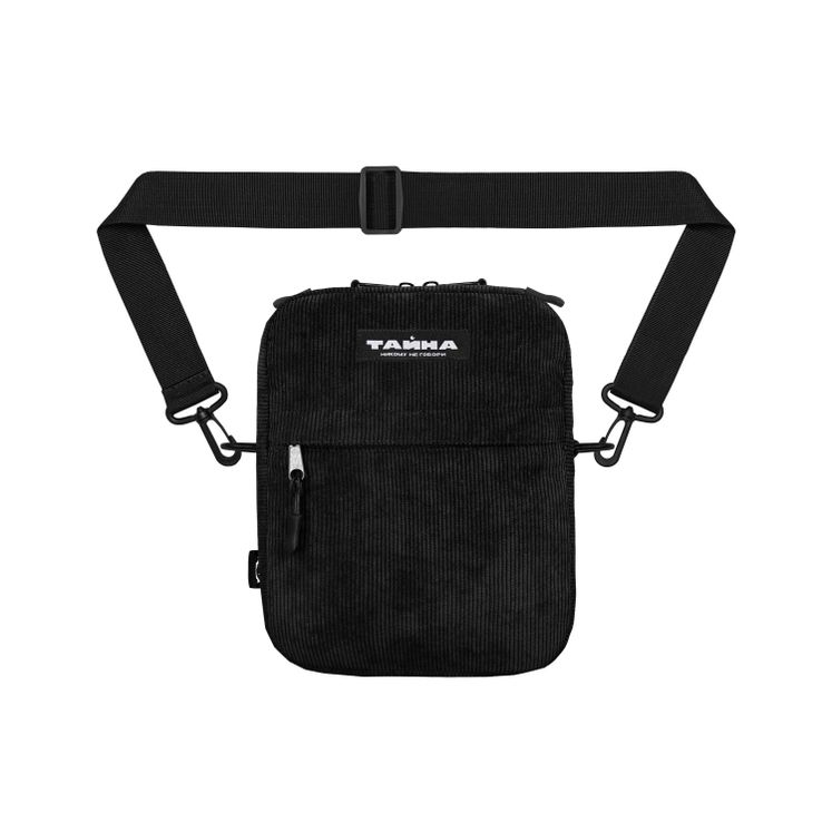 Сумка через плечо ТАЙНА L вельвет черный