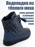 Женские ортопедические дутики фирмы АЛМИ ОРТО "Оливия" Синие