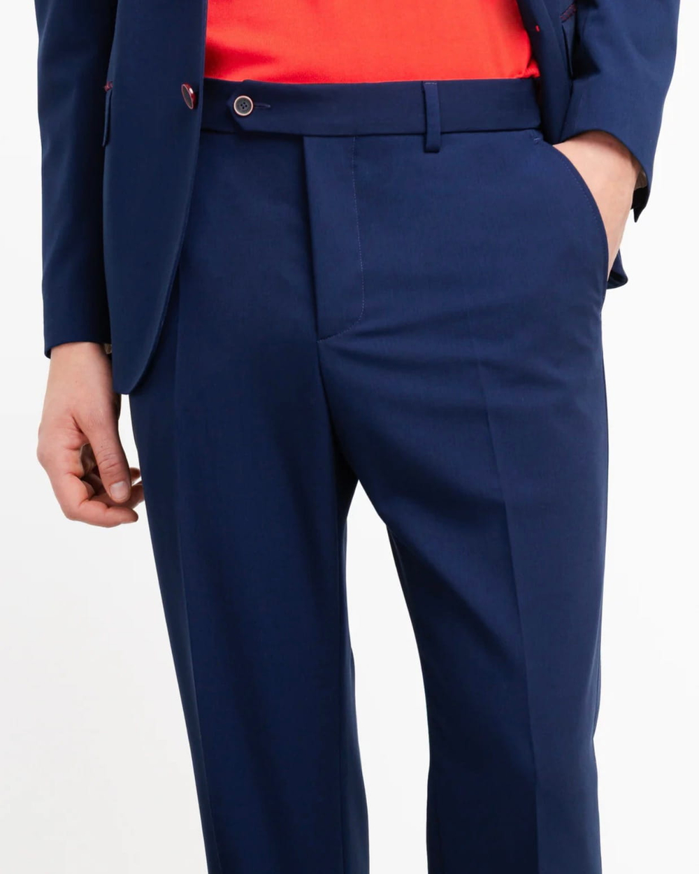 Мужской костюм двойка (синий) Б82