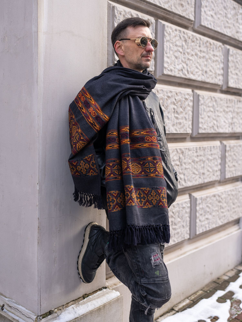 Шаль Куллу (графит)