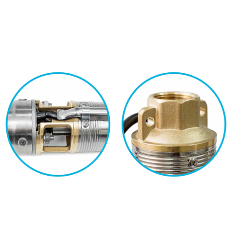 Скважинный насос ЕСО 2-73 4" (0,75 кВт, до 75 л/мин, напор до 87 м,эл пров 40 м)UNIPUMP