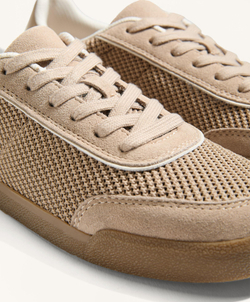 Oysho Кроссовки в сеточку, рыжевато-коричневый