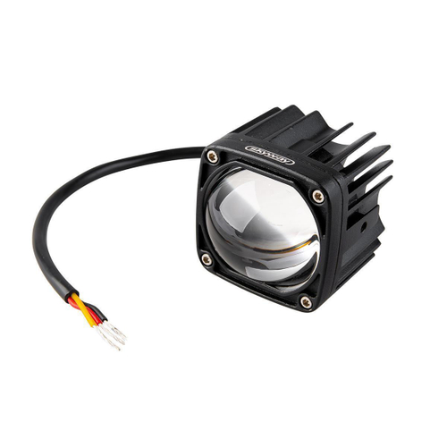 Фара дневного света 12/24 В 15 Вт 2 LED 6000/3000K дальний свет 57 (80)х50мм Skyway