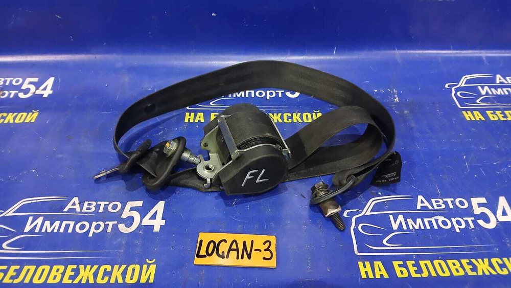 Ремень безопасности передний левый RENAULT LOGAN 2010