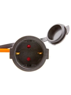 Удлинитель 30 метров силовой ПВС 3х1,5 в бухте 1 розетка (с/з), уличный для электроинструмента, строительных и ремонтных работ