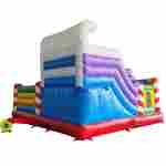 Коммерческий надувной батут «Веселый домик»,  6*5*4 м