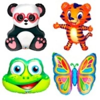 Фигуры животных, бабочки