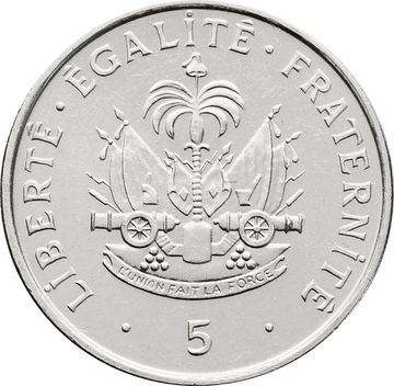 5 сантимов 1997 Гаити