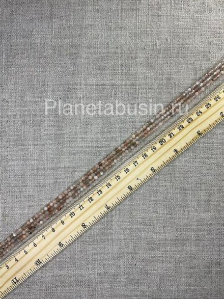 Солнечный камень 3,4 мм. арт 1729