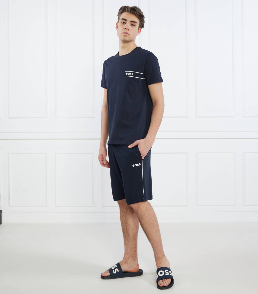 Футболка BOSS BLACK - темно-синий(50489442)