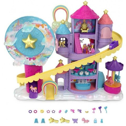 Polly Pocket - Набор &quot;Радужный парк развлечений&quot; + 2 куклы GYK44