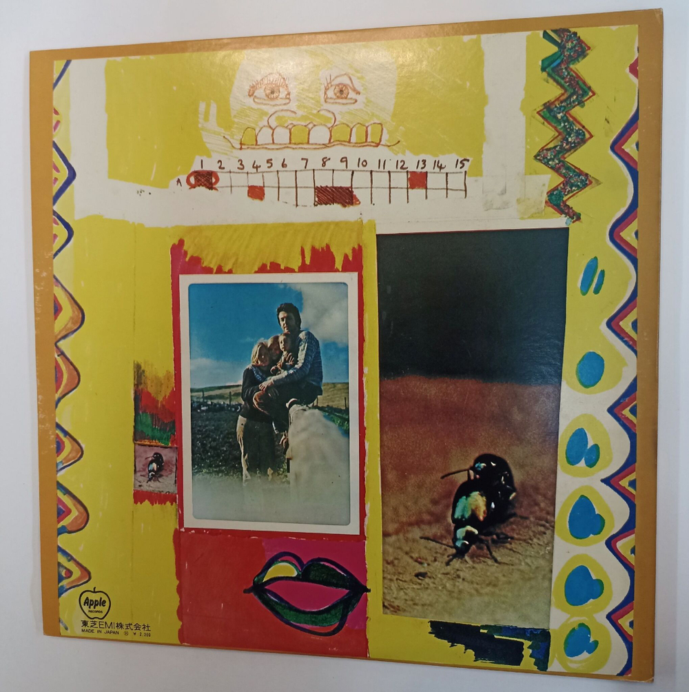 Винтажная виниловая пластинка LP Paul And Linda McCartney Ram (Japan 1973) (No Obi)