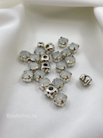 Стразы круглые в квадратных в цапах луна