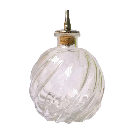 Емкость дроппер 250 мл с дозатором для масла, соусов, биттеров, аромы стекло B'Guys P.L.- Barbossa