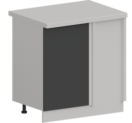 Кухня Модуль ШНУ 990М Белый / Графит