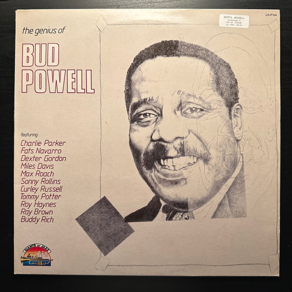 Bud Powell - The Genius Of Bud Powell (Италия 1986г.)