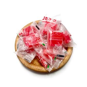 Конфеты Клубника кубики Jes's Dried Fruit Strawberry Jelly 500 г