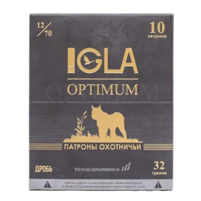 Патрон 12/70 №00 "Игла-оптимум", коробка 10 шт.