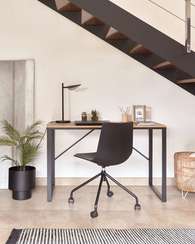 Письменный стол Talbot 120x60 см черный