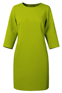 Платье женское 1390Аа, оливковый #184Ола051390А