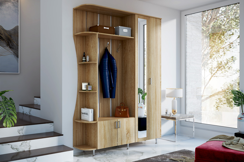 Прихожая Лика №1 1,5м, Сонома