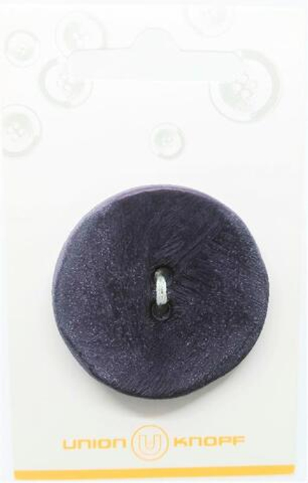 Пуговица №32 UNION KNOPF, 40 мм ,темно-фиолетовая