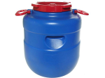 Бочка 40л Дачная круглая цветная