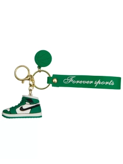 Брелок силиконовый Кроссовок Nike Jordan для ключей
