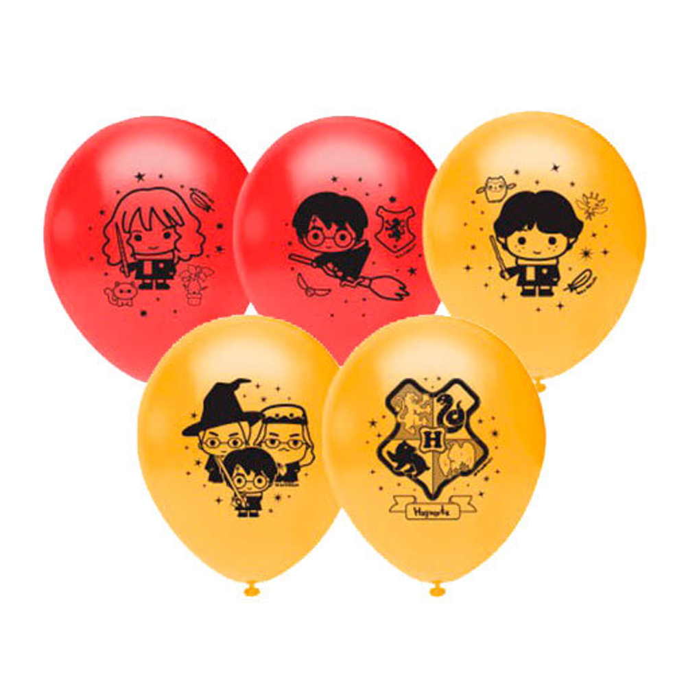 Шар 12" Ассорти С днем рождения, Гарри Поттер ND PLAY 5 шт