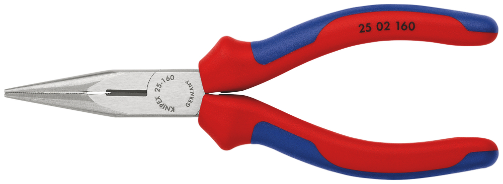Длинногубцы чернёные KNIPEX 160 мм 2502160SB