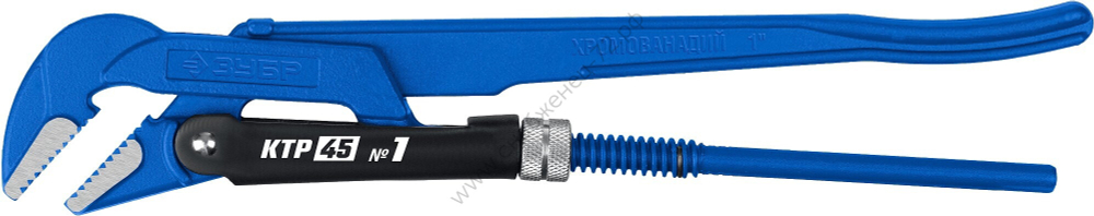 ЗУБР КТР-45, №1, 1″, 330 мм, Трубный ключ, Профессионал (27337-1)