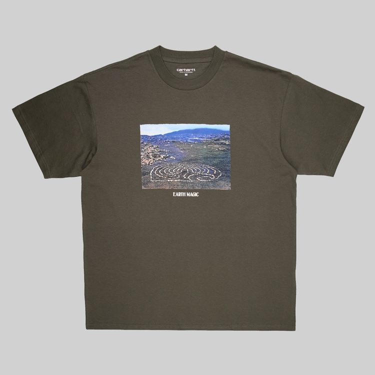 Футболка мужская Carhartt WIP Earth Magic артикул:I032879_cypress - купить в магазине Дайс