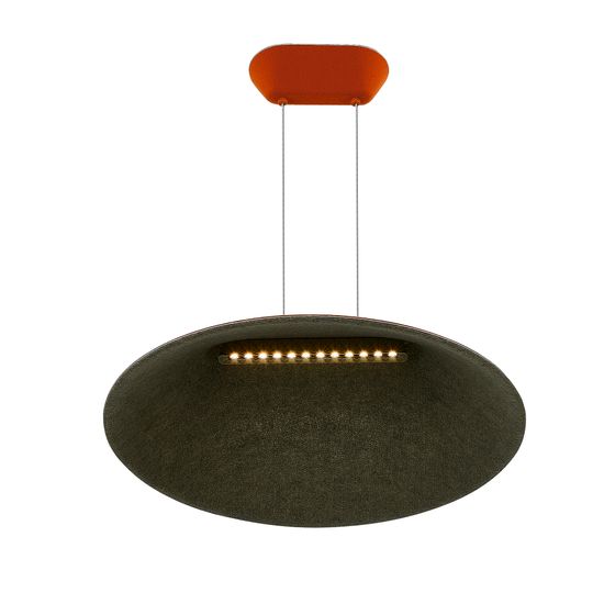 SL3001.723.01 Светильник подвесной ST-Luce Оранжевый,Серый/Оранжевый,Серый LED 1*12W SENTITO