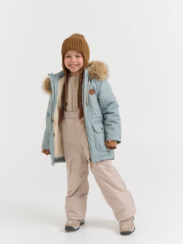 Парка зимняя на меху 