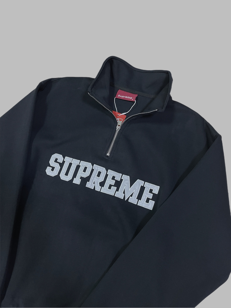 Свитшот на молнии Supreme #B622 (чёрн.)