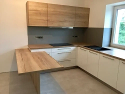 ЛДСП Мебельный щит 400*300 мм цвет Дуб Вотан 16 мм