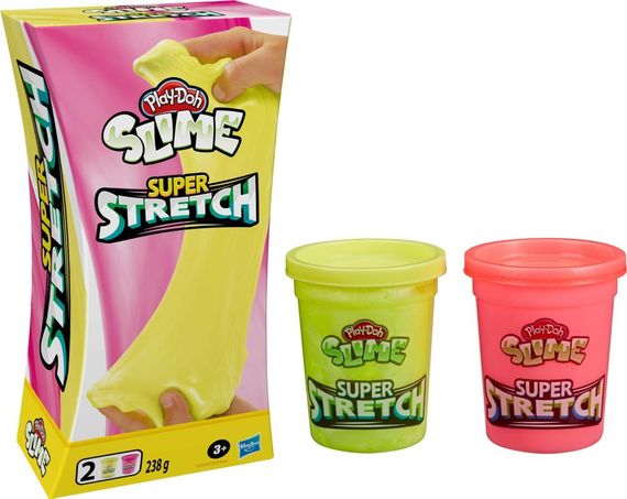Play-Doh Slime — суперэластичный: желтый и красный