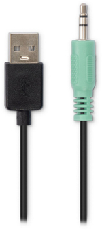 Колонка-саундбар Оклик OK-504S Stereo 6Вт RGB-подсветка