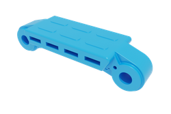 Подвесное полотно для встраиваемого  батута круг 210 - антивандальное  - 141 см.