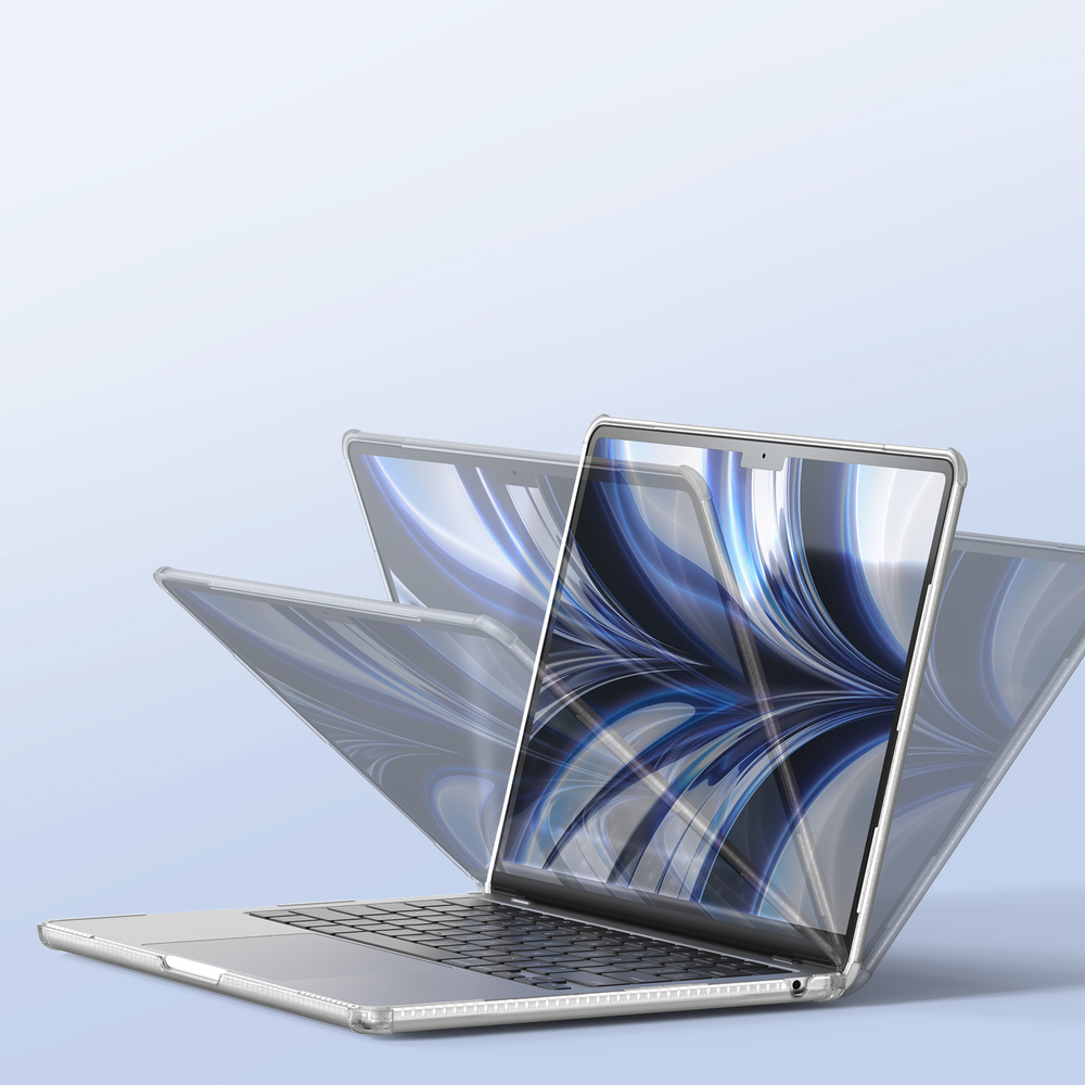 Чехол прозрачный для ноутбука MacBook Pro 14 (2021, 2023-2024) от Dux Ducis, серии LCGM Series Protective Cas