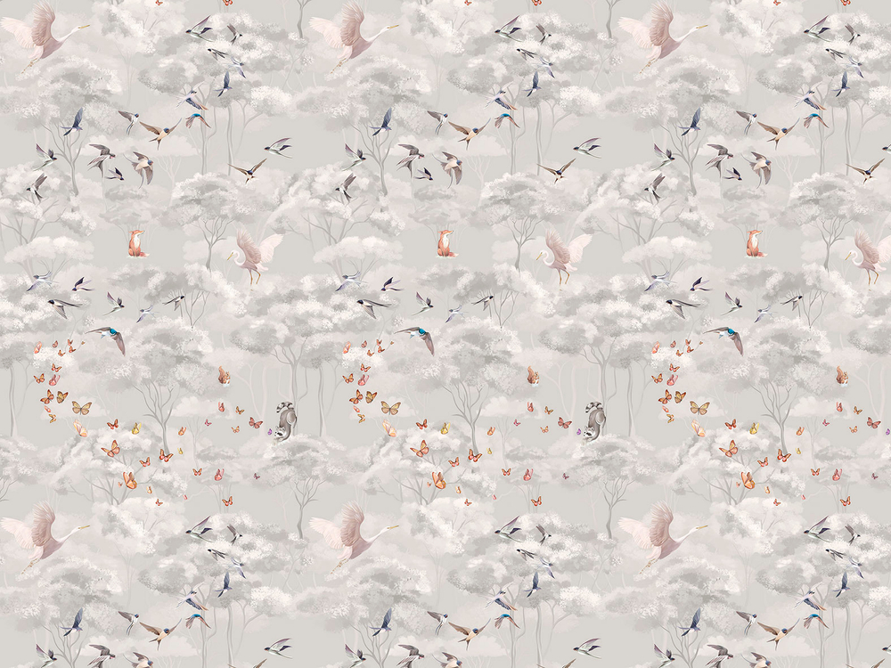 Дизайнерские обои Wall Street Fauna