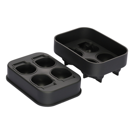 Форма для льда Smart Solutions Ice skull графит