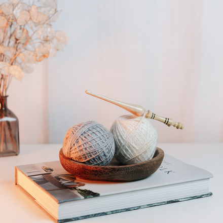 Деревянный крючок для вязания из древесины клена 6.0 мм. K316