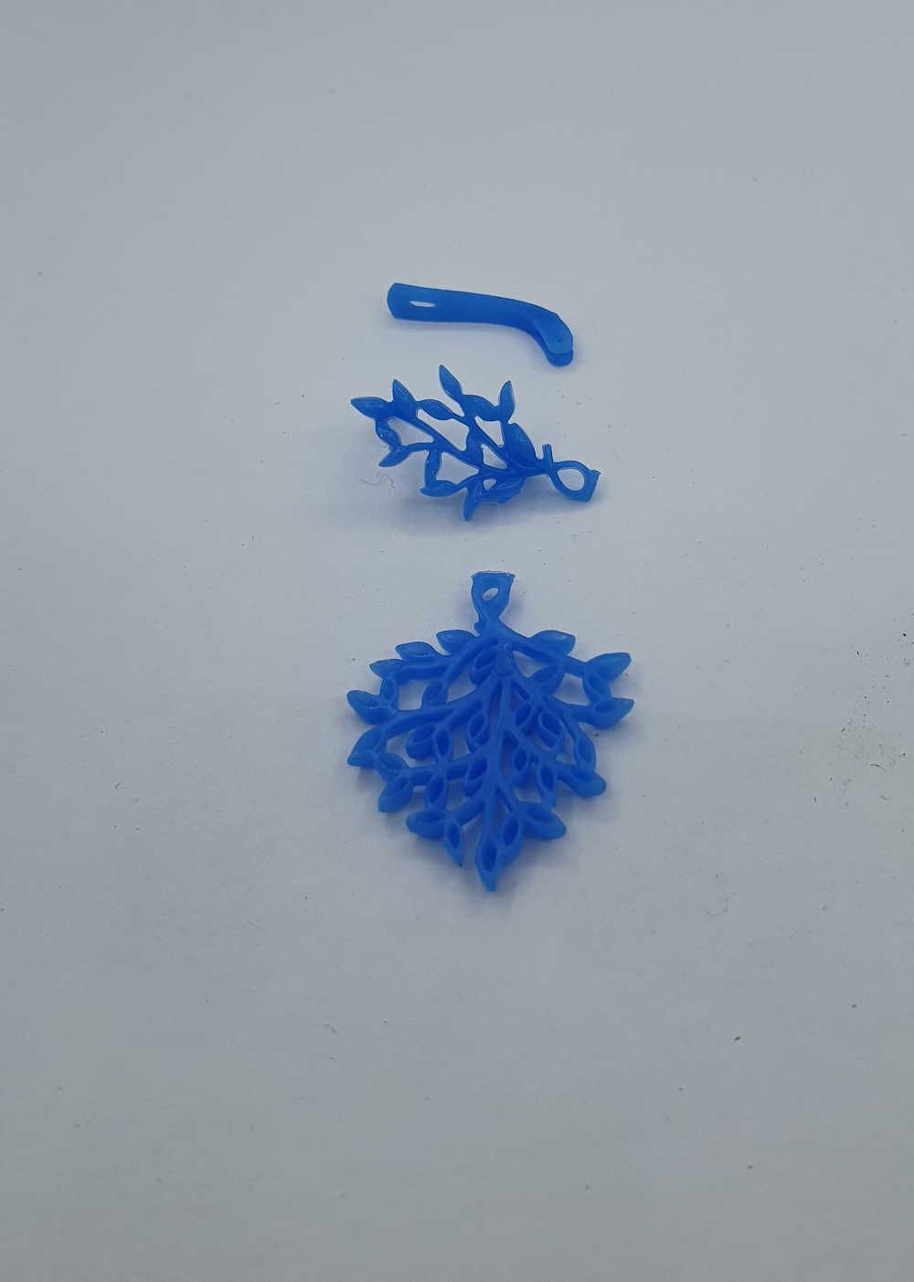 Восковка серьги (без вставок, 6 деталей)