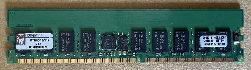 Оперативная память Kingston 512MB DDR REG ECC PC-2700R KTH8348/512