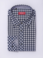 Сорочка мужская VESTER длинный рукав, хлопок/пэ 53314 66